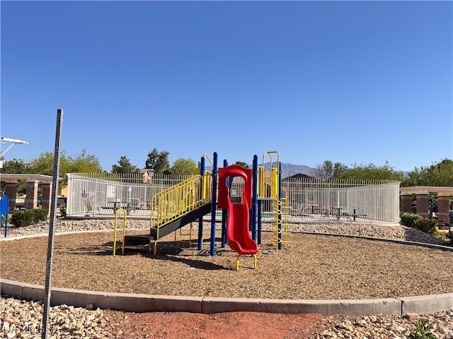 5653 Mount Athos St, North Las Vegas, NV 89031 - view of communal playground