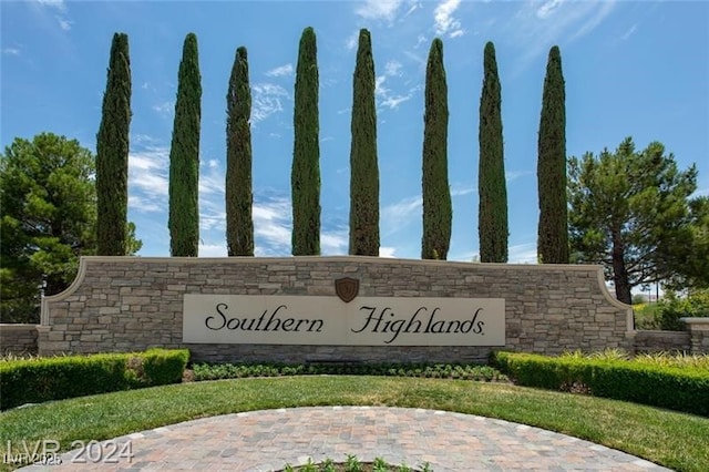 5079 Quiet Falls Ct, Las Vegas, NV 89141 - view of community sign