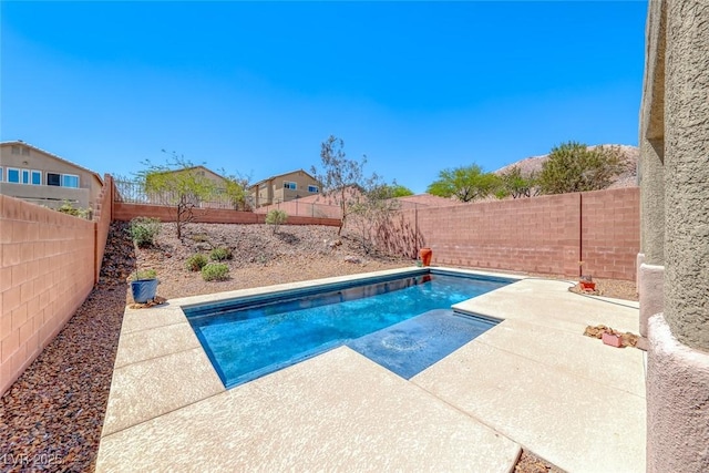 5079 Quiet Falls Ct, Las Vegas, NV 89141 - view of pool featuring a fenced backyard and a patio