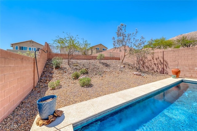 5079 Quiet Falls Ct, Las Vegas, NV 89141 - view of swimming pool with a fenced backyard