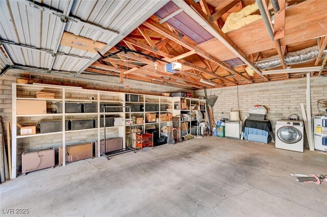 557 6th St, Boulder City, NV 89005 - garage featuring washer / clothes dryer