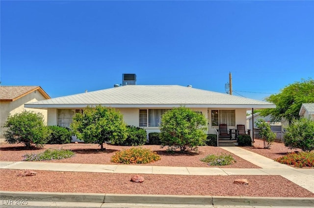 557 6th St, Boulder City, NV 89005 - view of front of property featuring a porch