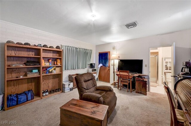 557 6th St, Boulder City, NV 89005 - view of carpeted living room