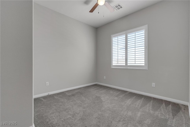 7072 Arabian Ridge St, Las Vegas, NV 89131 - carpeted empty room featuring ceiling fan and baseboards