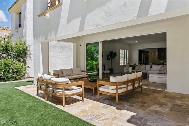 11775 Woodbrook Ct, Las Vegas, NV 89141 - view of patio with outdoor lounge area