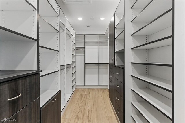 11775 Woodbrook Ct, Las Vegas, NV 89141 - spacious closet with light wood-style floors
