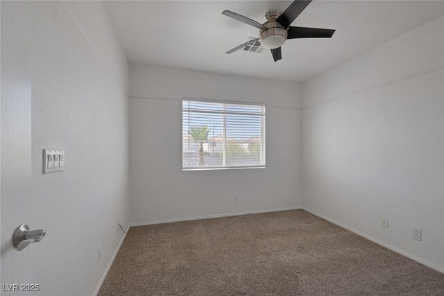 829 Dancing Vines Ave, Las Vegas, NV 89183 - carpeted empty room featuring a ceiling fan and baseboards