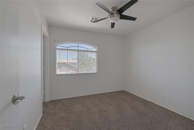 829 Dancing Vines Ave, Las Vegas, NV 89183 - carpeted empty room with ceiling fan and baseboards