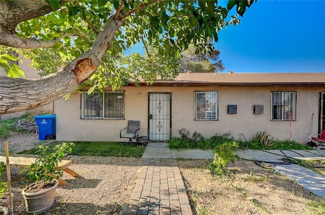 4 Britz Cir, North Las Vegas, NV 89030 - view of front of house featuring stucco siding