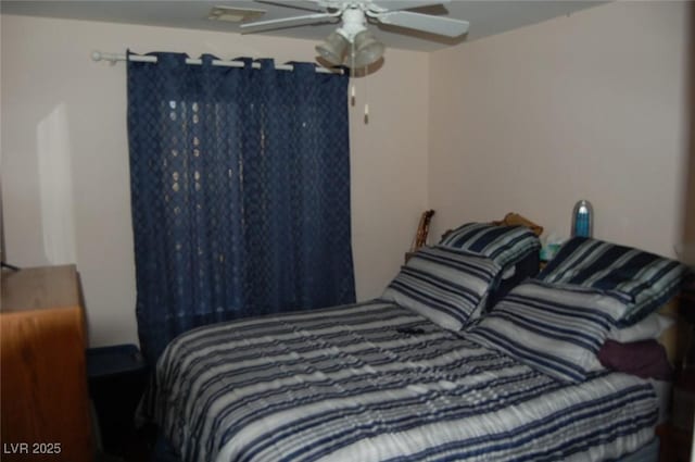 30 Diamond Bar Rd, Pahrump, NV 89048 - bedroom featuring ceiling fan