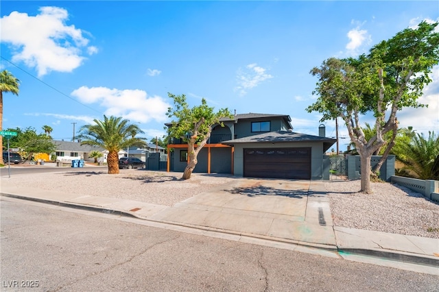 2180 Palora Ave, Las Vegas, NV 89169 - view of front of home with driveway and an attached garage