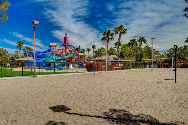 74 Harbor Coast St, Las Vegas, NV 89148 - view of property's community featuring volleyball court