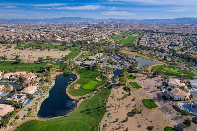 74 Harbor Coast St, Las Vegas, NV 89148 - aerial overview of property's location featuring a water and mountain view and nearby suburban area