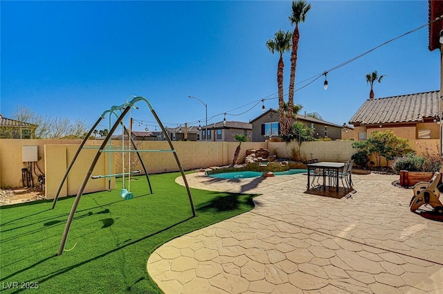 74 Harbor Coast St, Las Vegas, NV 89148 - view of playground featuring a patio area
