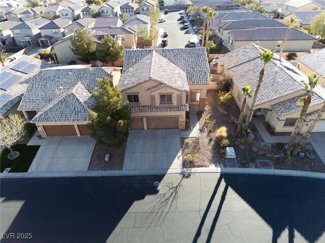 74 Harbor Coast St, Las Vegas, NV 89148 - aerial perspective of suburban area