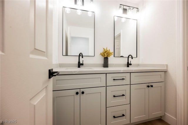 4016 Tyler William Ln, Las Vegas, NV 89130 - bathroom featuring double vanity