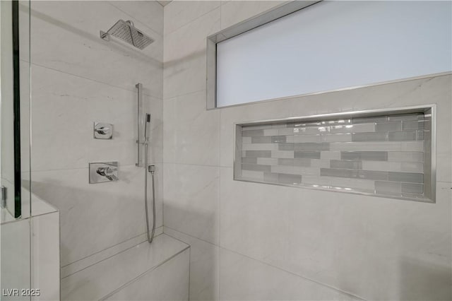 8128 Devils Canyon St, North Las Vegas, NV 89085 - bathroom featuring a shower stall