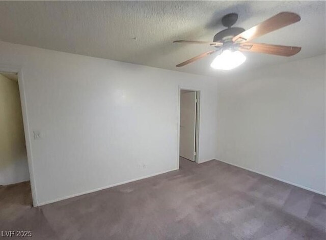 854 Stainglass Ln, Las Vegas, NV 89110 - carpeted empty room with a ceiling fan
