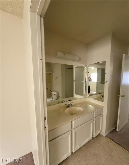 854 Stainglass Ln, Las Vegas, NV 89110 - bathroom with vanity and toilet