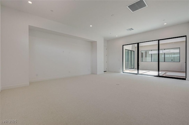 1600 Pleasant Bay Ct, Henderson, NV 89011 - spare room with light colored carpet, recessed lighting, and baseboards
