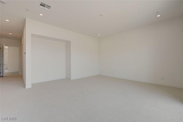 1600 Pleasant Bay Ct, Henderson, NV 89011 - unfurnished room with light colored carpet, recessed lighting, and baseboards