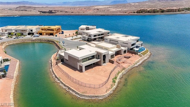 1600 Pleasant Bay Ct, Henderson, NV 89011 - aerial view of a water and mountain view