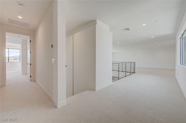 1600 Pleasant Bay Ct, Henderson, NV 89011 - hall featuring carpet flooring, recessed lighting, and baseboards