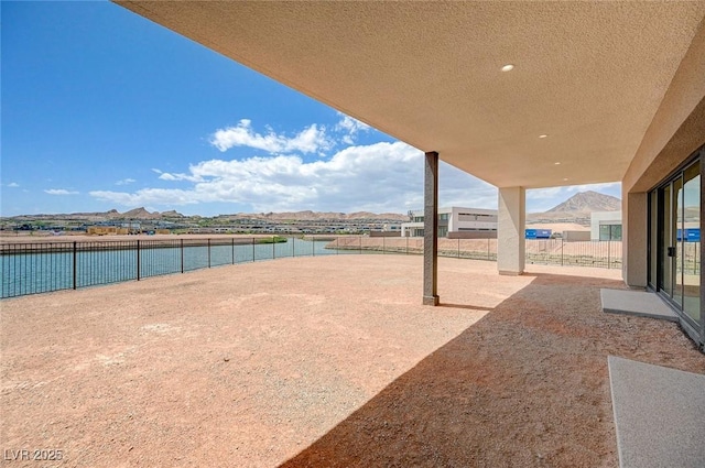 1600 Pleasant Bay Ct, Henderson, NV 89011 - view of yard featuring a water view and a patio