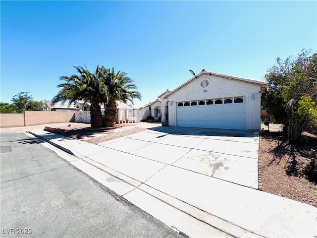 1860 Banaba Ln, Las Vegas, NV 89156 - view of front of property featuring an attached garage and driveway