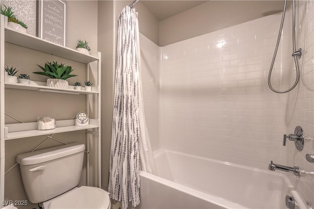 9229 Brayden Bay St, Las Vegas, NV 89178 - full bathroom with shower / bathtub combination with curtain and toilet