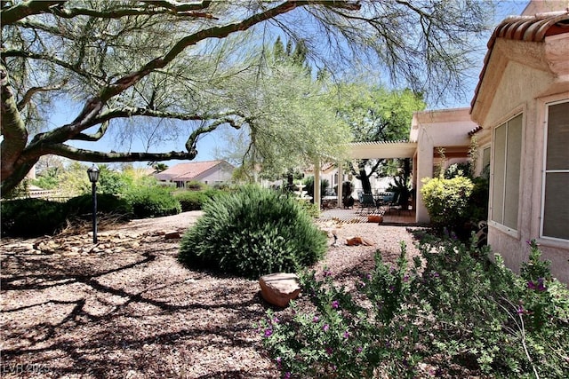 2820 Bluff Point Dr, Las Vegas, NV 89134 - view of yard with a patio area