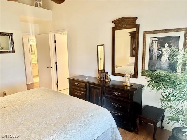 2820 Bluff Point Dr, Las Vegas, NV 89134 - bedroom featuring light wood-style floors