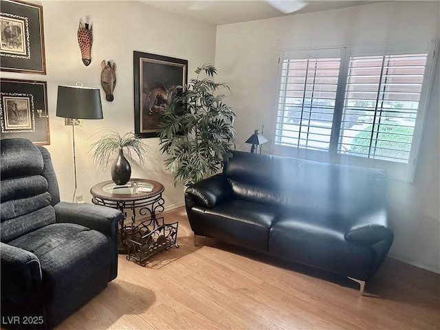 2820 Bluff Point Dr, Las Vegas, NV 89134 - living room with wood finished floors and baseboards