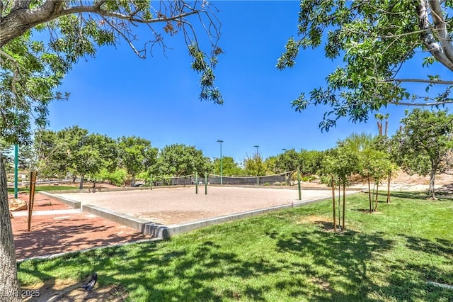3020 Via Venezia, Henderson, NV 89052 - view of community with volleyball court and a lawn