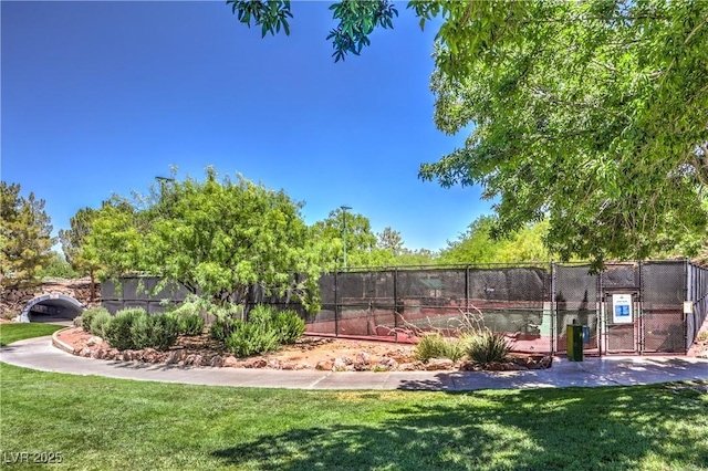 3020 Via Venezia, Henderson, NV 89052 - view of yard with a gate