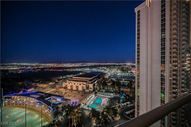135 E Harmon Ave Unit 2420, Las Vegas, NV 89109 - view of city with a view of city lights