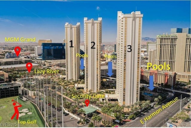 135 E Harmon Ave Unit 2420, Las Vegas, NV 89109 - city view