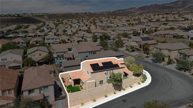 2529 Flodden St, Henderson, NV 89044 - aerial view of residential area with a mountainous background
