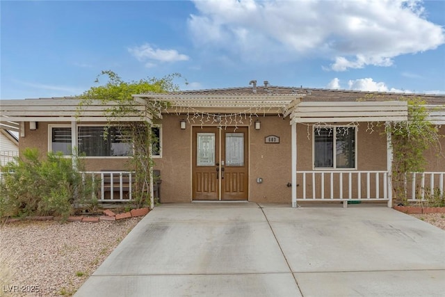 603 Palmhurst Dr, Las Vegas, NV 89145 - view of front of home featuring stucco siding