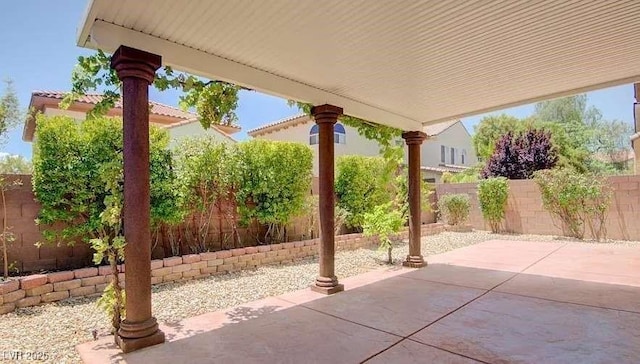 8159 Base Camp Ave, Las Vegas, NV 89178 - fenced backyard featuring a patio area