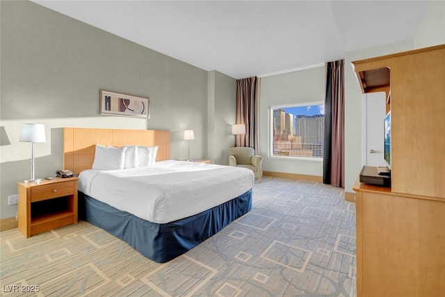 211 E Flamingo Rd Unit 1617, Las Vegas, NV 89169 - carpeted bedroom featuring baseboards