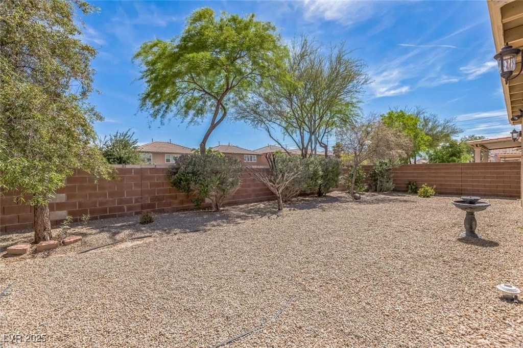 3521 Amish Ave, North Las Vegas, NV 89031 - view of fenced backyard