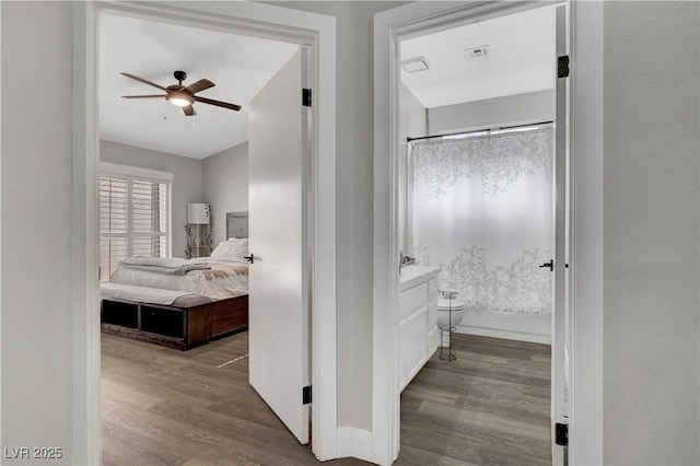 2711 Briarcliff Ave, Henderson, NV 89074 - corridor featuring wood finished floors