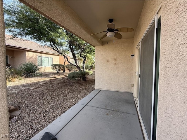 3508 Kittiwake Rd, North Las Vegas, NV 89084 - view of patio / terrace featuring ceiling fan
