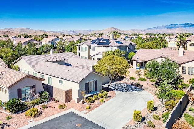 5017 Kaibab Forest Ave, Las Vegas, NV 89141 - aerial perspective of suburban area with mountains