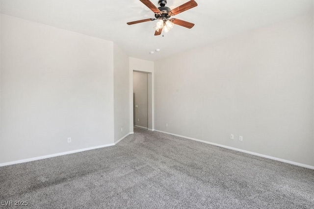 5017 Kaibab Forest Ave, Las Vegas, NV 89141 - carpeted spare room featuring a ceiling fan and baseboards