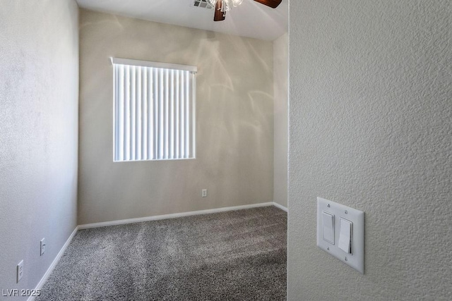 5017 Kaibab Forest Ave, Las Vegas, NV 89141 - carpeted spare room featuring a ceiling fan and baseboards
