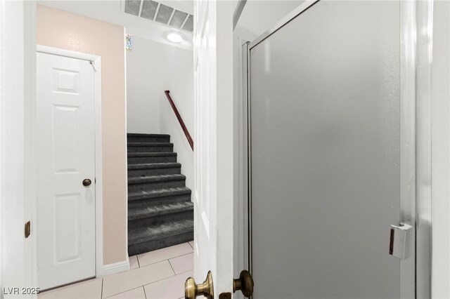 11755 Garland Grove Ln, Las Vegas, NV 89183 - stairs with tile patterned flooring