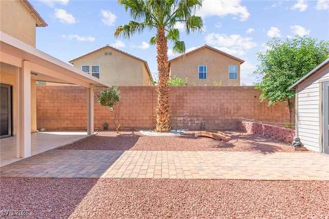 11755 Garland Grove Ln, Las Vegas, NV 89183 - fenced backyard featuring a patio area