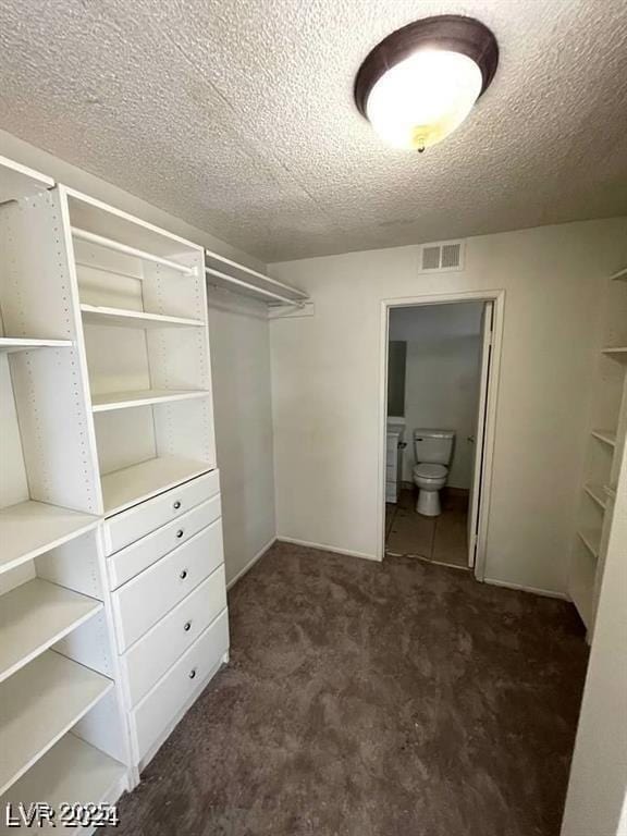 5243 Sunnywood Dr, Las Vegas, NV 89120 - walk in closet featuring dark colored carpet